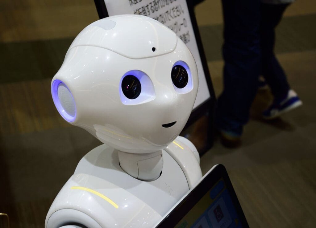 The real problem is not whether machines think but whether men do robot